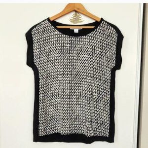 Diane von Furstenberg Silk  Tee, size 4